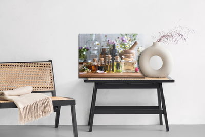 Ljuddämpande tavla - Colorful oils with spices