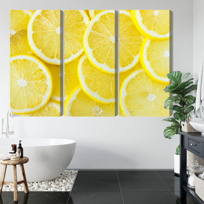 Ljuddämpande tavla - Lemon slices