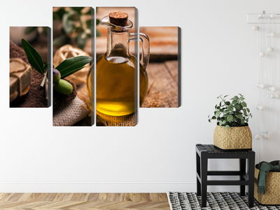 Ljuddämpande tavla - A bottle of olive oil