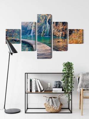 Ljuddämpande tavla - Plitvice lakes national park