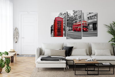 Ljuddämpande tavla - Vintage american car in cuba