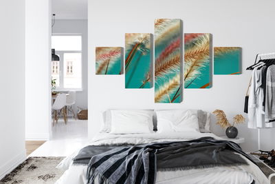 Ljuddämpande tavla - Plants on a macro scale