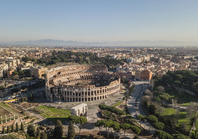 Ljuddämpande tavla - Aerial view of the Colosseum