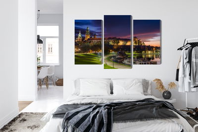 Ljuddämpande tavla - Wawel royal castle at sunrise