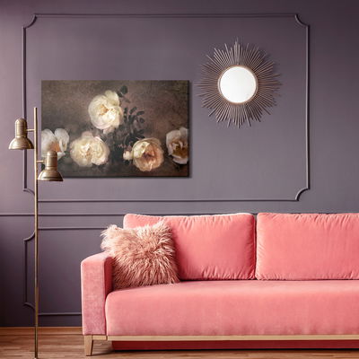 Ljuddämpande tavla - Vintage wild roses