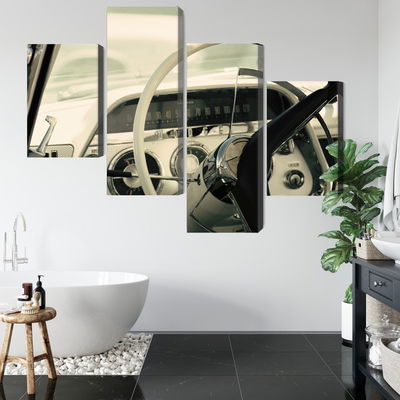 Ljuddämpande tavla - The interior