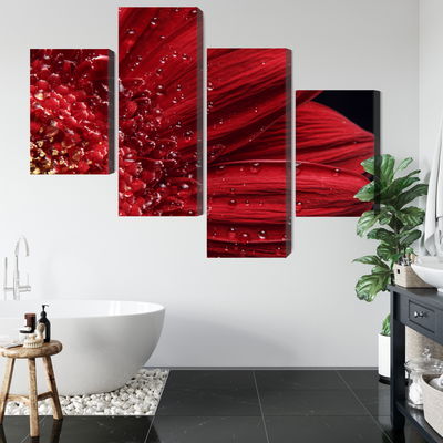 Ljuddämpande tavla - Flower petals on a macro