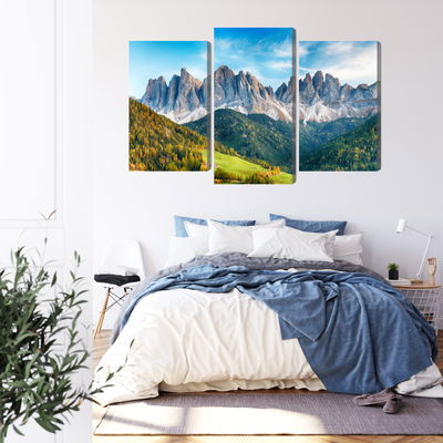 Ljuddämpande tavla - Dolomites mountain range