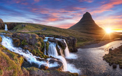 Ljuddämpande tavla - Kirkjufell mountain