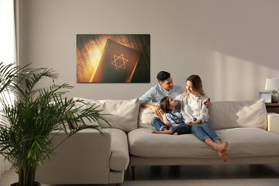 Ljuddämpande tavla - Book of the talmud