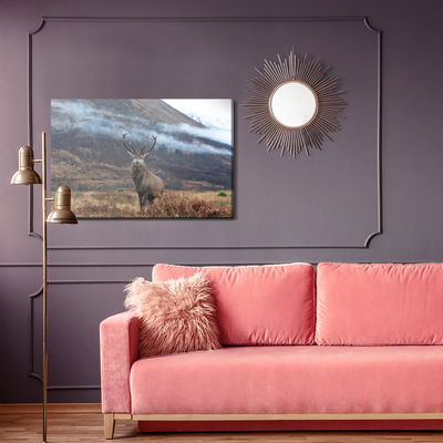 Ljuddämpande tavla - The majestic deer against
