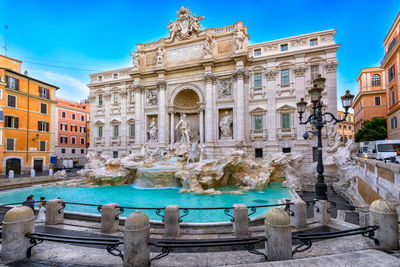 Ljuddämpande tavla - Trevi fountain in Rome
