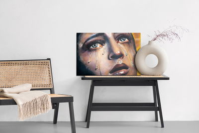 Ljuddämpande tavla - A woman in tears