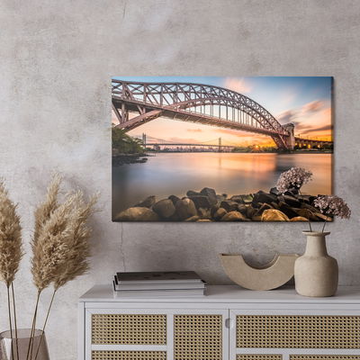 Ljuddämpande tavla - Hell gate bridge, New York