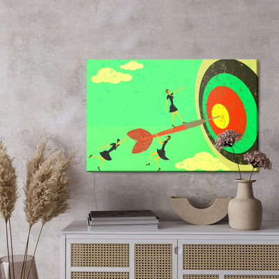 Ljuddämpande tavla - Bull's-eye