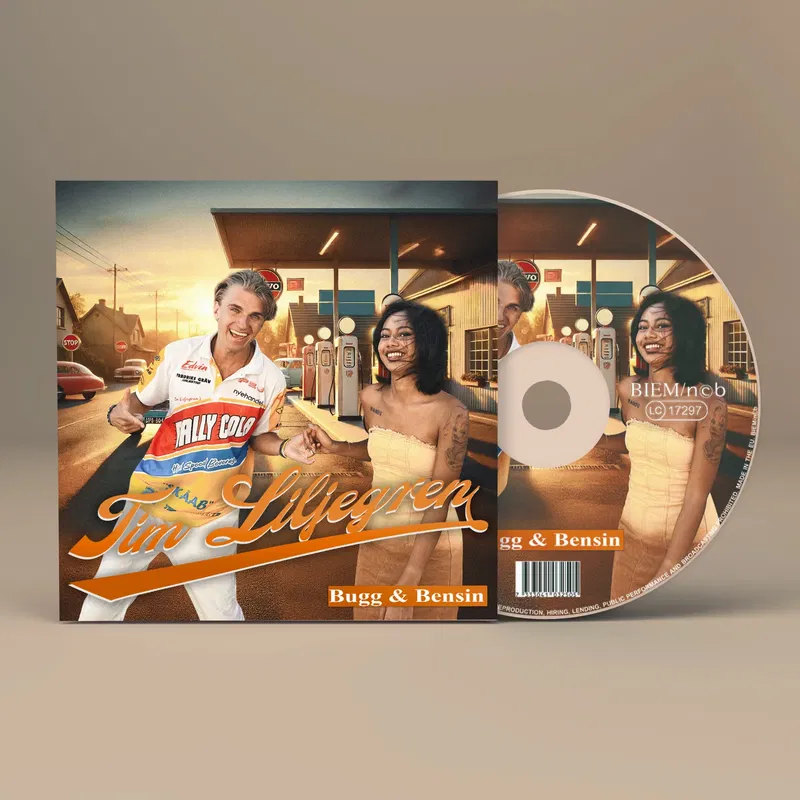 Bugg & Bensin - Signerad CD-skiva