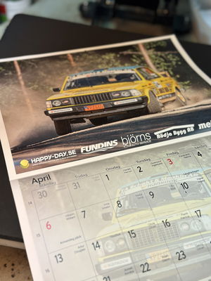 Signerad Almanacka 2026 (Tim Liljegren Rally)