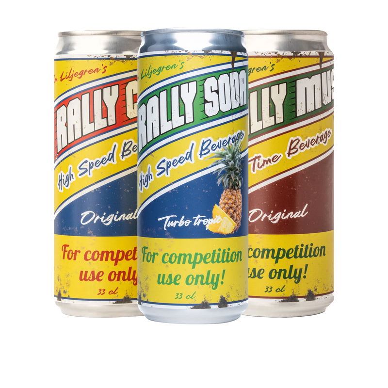 Rally-Dryck Mixflak (Cola/Must/Soda)