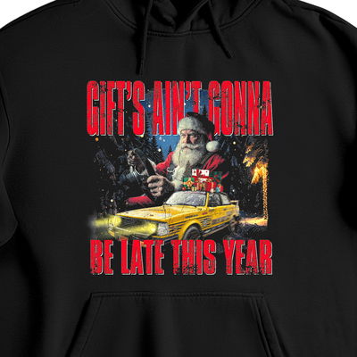 Jul-tröja "Gifts Ain’t Gonna Be Late This Year"