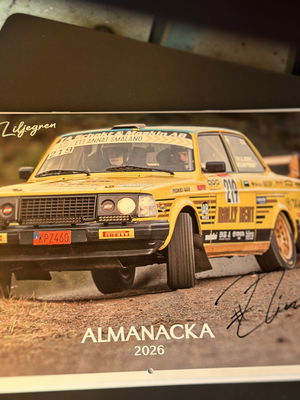Signerad Almanacka 2026 (Tim Liljegren Rally)