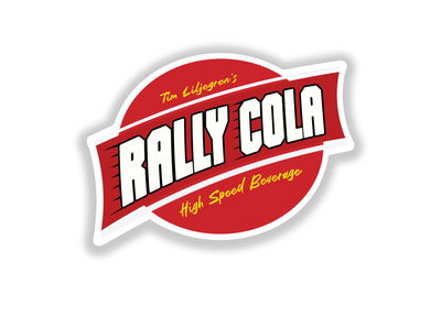 Sticker: Rally Cola Logo