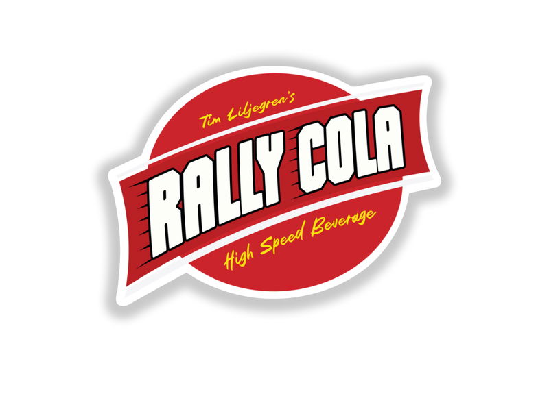 Sticker: Rally Cola Logo