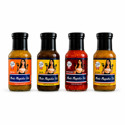 Mods Magiska Smakresa – Alla 4 såserna