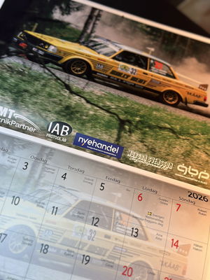 Signerad Almanacka 2026 (Tim Liljegren Rally)