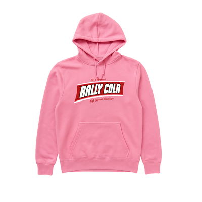 Hoodie "Rally Cola" Rosa