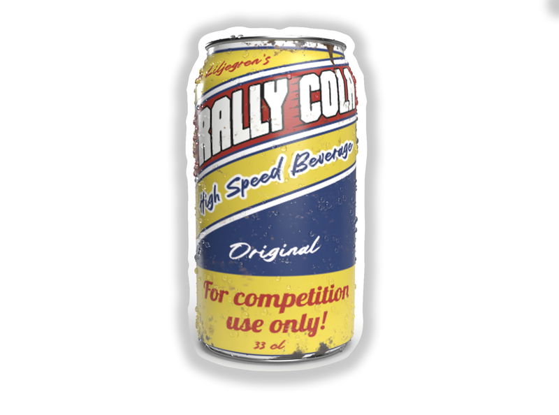 Sticker: Rally Cola-burk