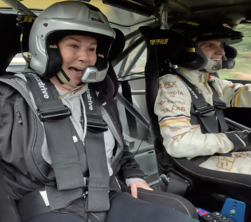 Åka rallybil med Tim Liljegren