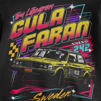Gula Faran Rally Hoodie + GRATIS flak Rally-Soda