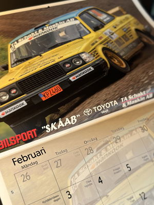 Signerad Almanacka 2026 (Tim Liljegren Rally)