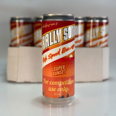 Rally-Soda Super Sunset 24 st (flak)