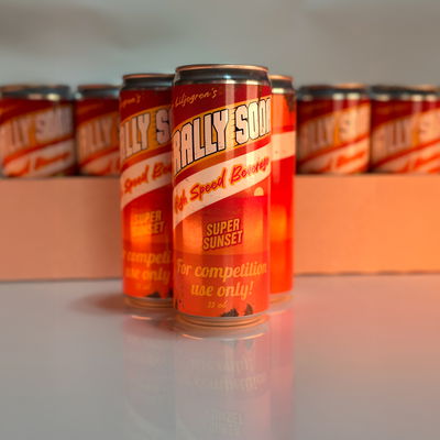 Rally-Soda Super Sunset 24 st (flak)