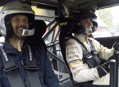 Åka rallybil med Tim Liljegren