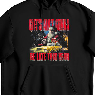 Jul-tröja "Gifts Ain’t Gonna Be Late This Year"