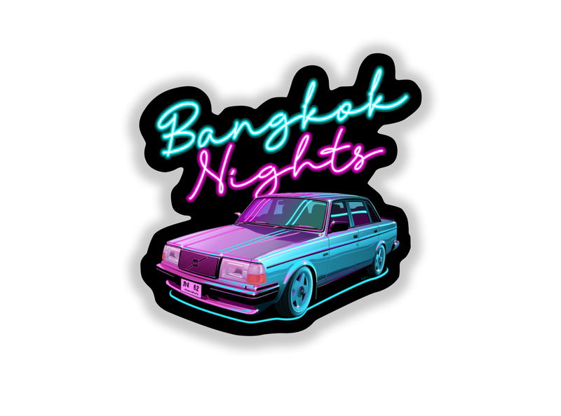 Sticker: Bangkok Nights