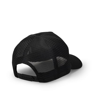 Snapback keps svart med stor brodyr