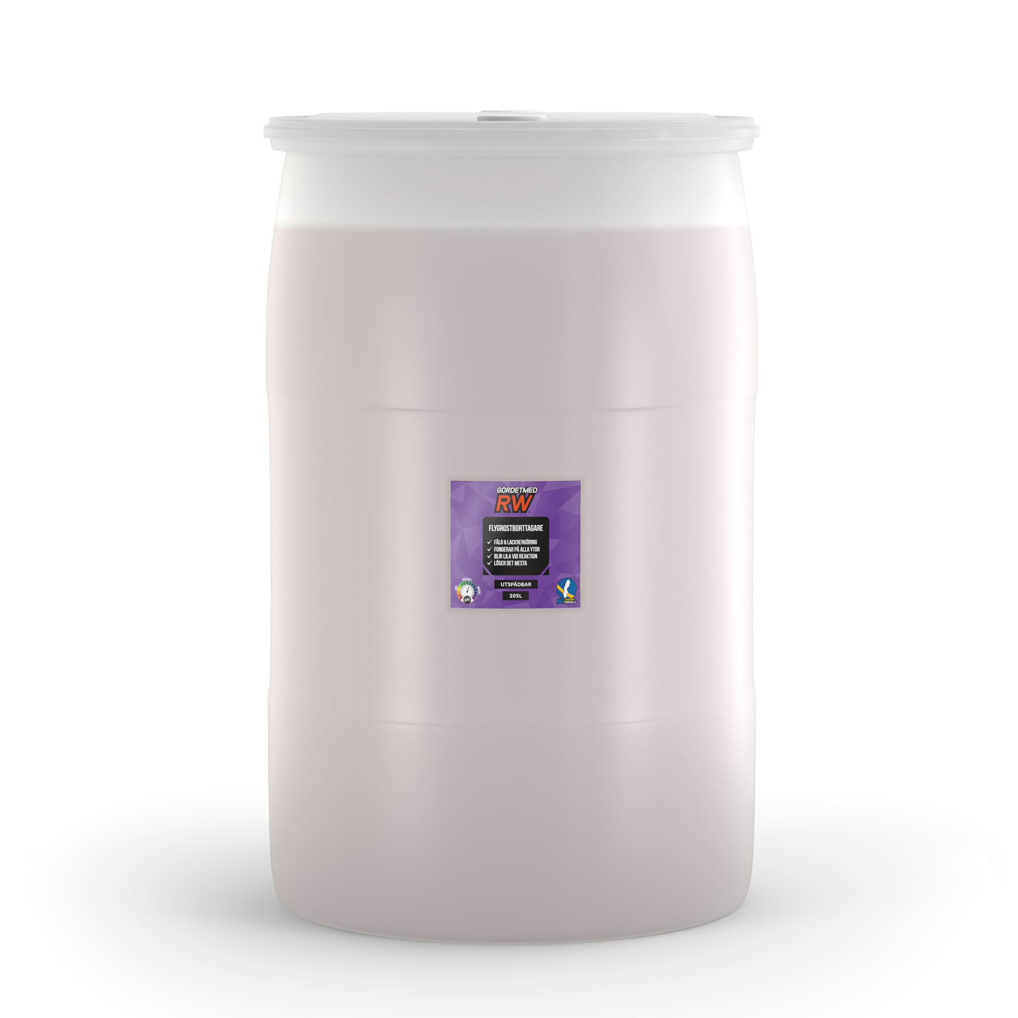 Flygrostborttagare 205L fat