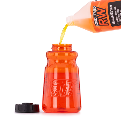 Foam Lance behållare med lock