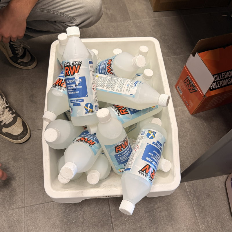 Skadade Kalkborttagare 1L