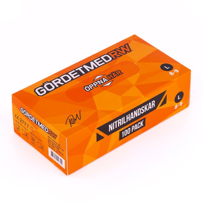 Nitrilhandskar 100-pack