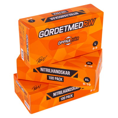 Nitrilhandskar 100-pack