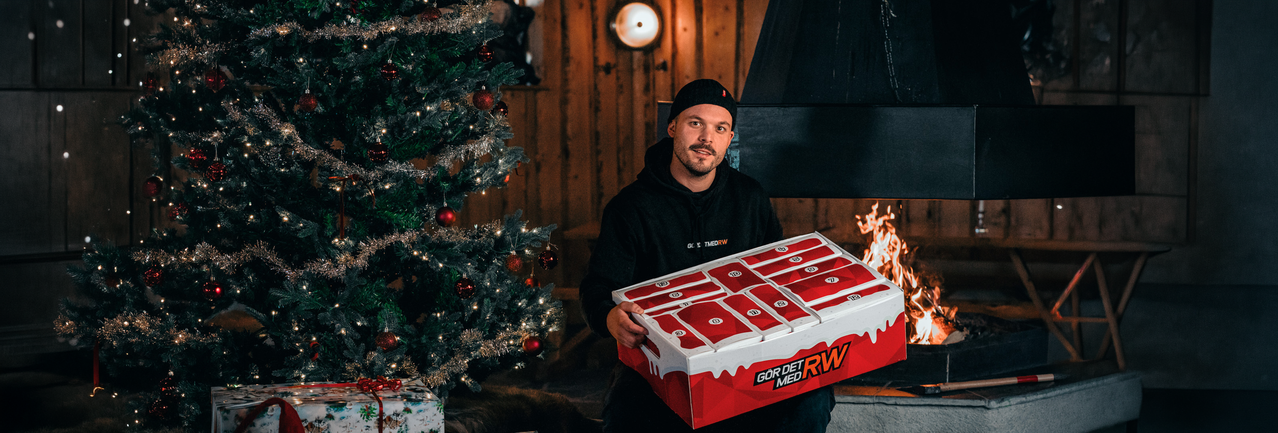Robin håller i julkalender