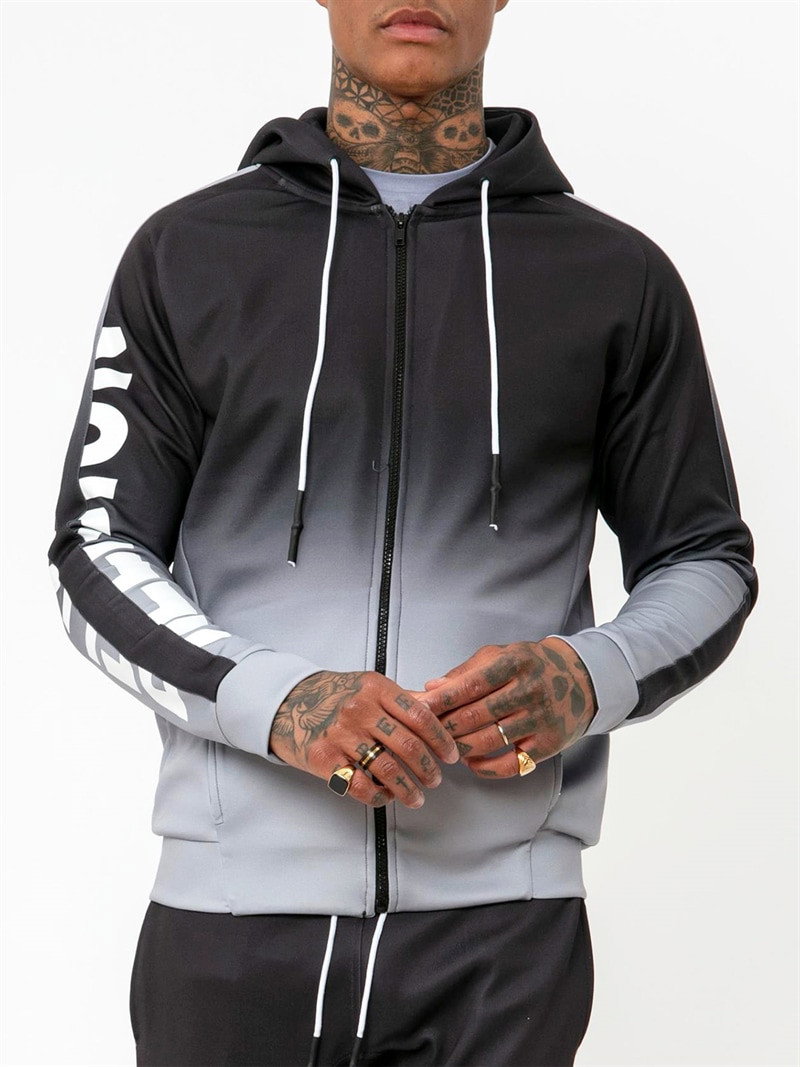 Gradient Hoody Black/Grey (S)