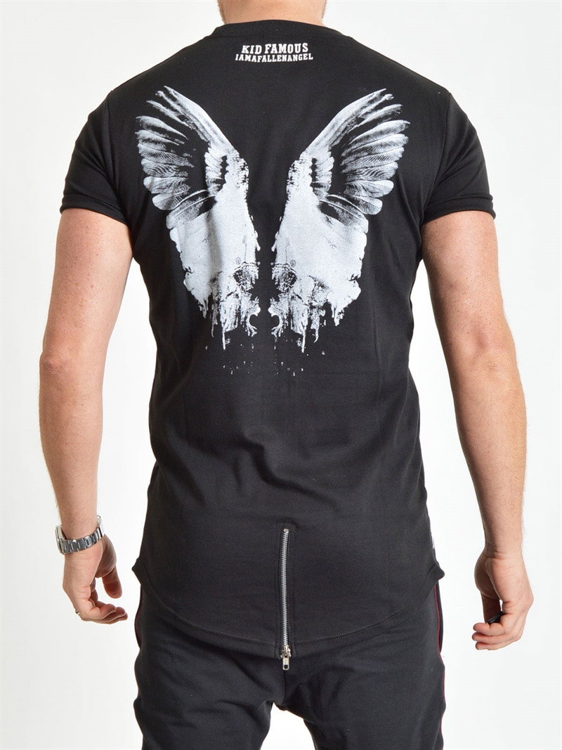 Fallen Angel Tee Black (S)