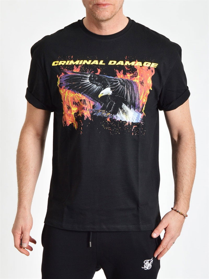 Eagle Tee Black (S)