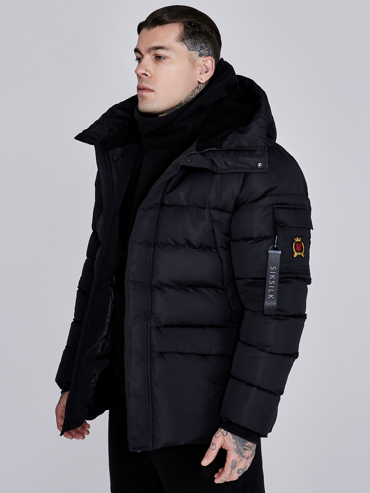 Puffer Parka Black (XL)