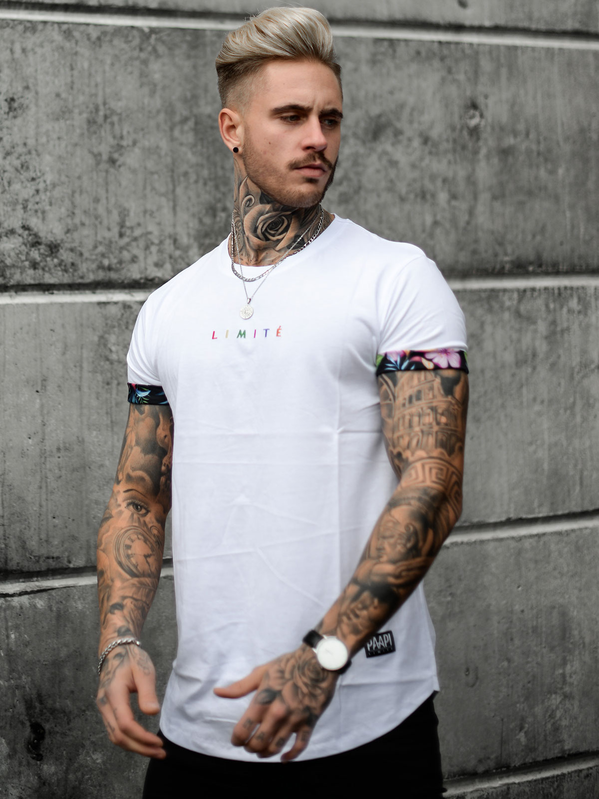 Multicolor Tee White (S)